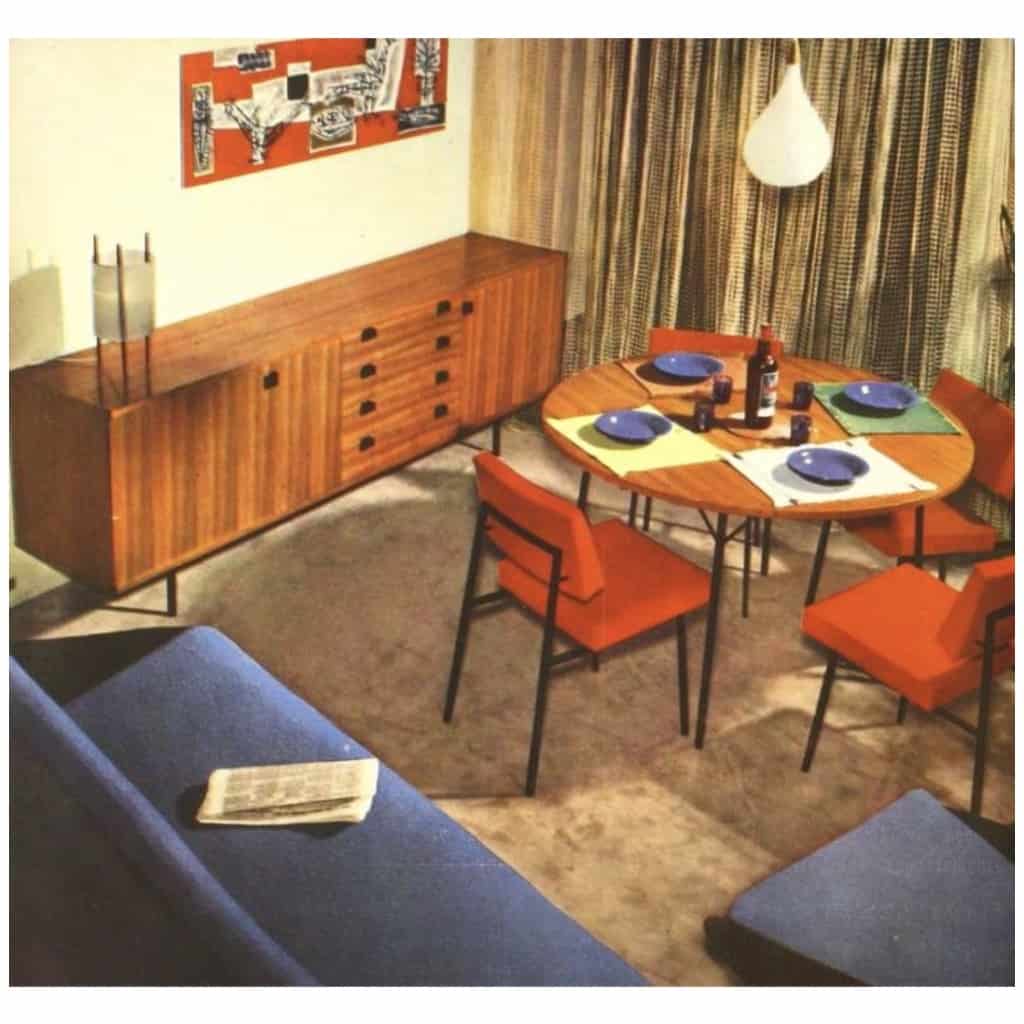 Enfilade d’Alain Richard Modèle 324 – Meubles TV – Palissandre – Ca 1950 7