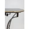 Paire de consoles de forme demi-lune. Travail d’artisan d’art. LS63791912B 28