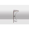 Paire de consoles de forme demi-lune. Travail d’artisan d’art. LS63791912B 20